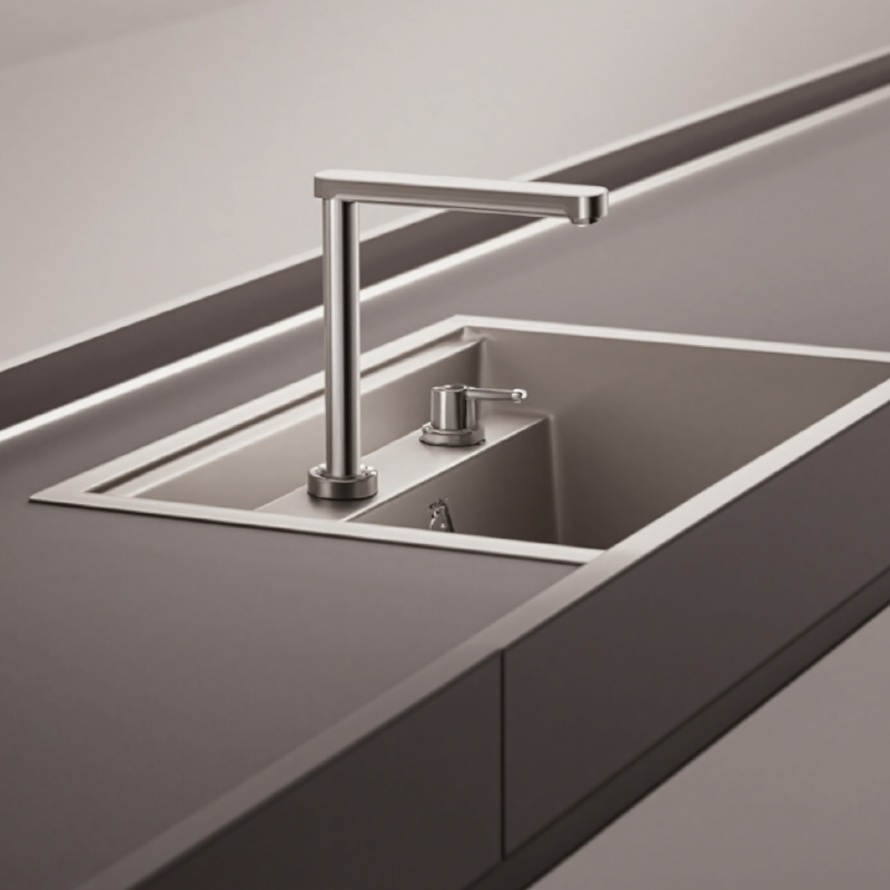 智能升降式龙头