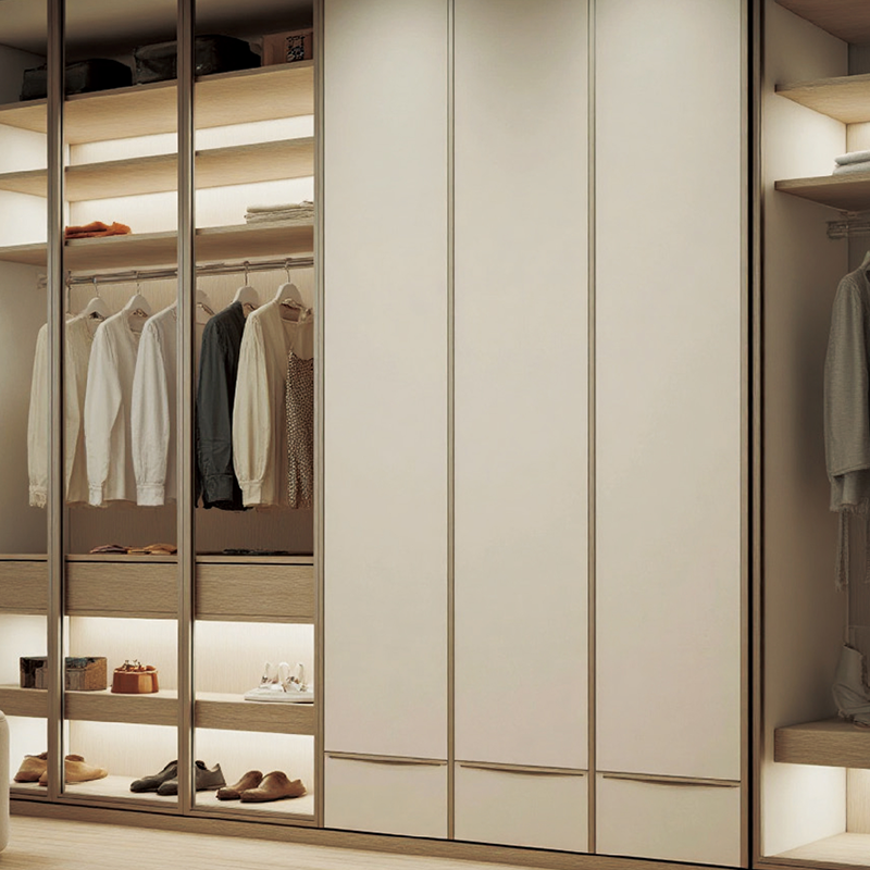 智能衣柜升降层板模块